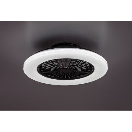 Rabalux - LED Ściemniany plafon z wentylatorem LED/48W/230V 3000-6500K + zdalne sterowanie