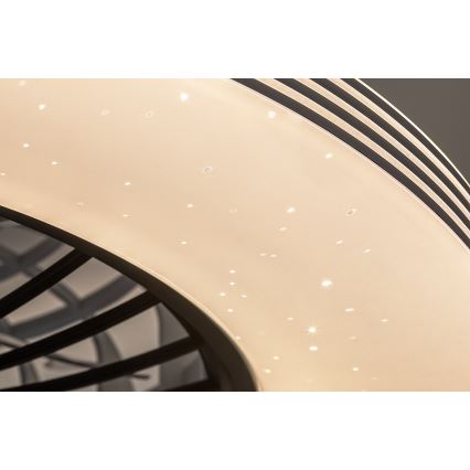 Rabalux - LED regulowane oświetlenie sufitowe z wentylatorem LED/48W/230V 3000-6500K + pilot zdalnego sterowania