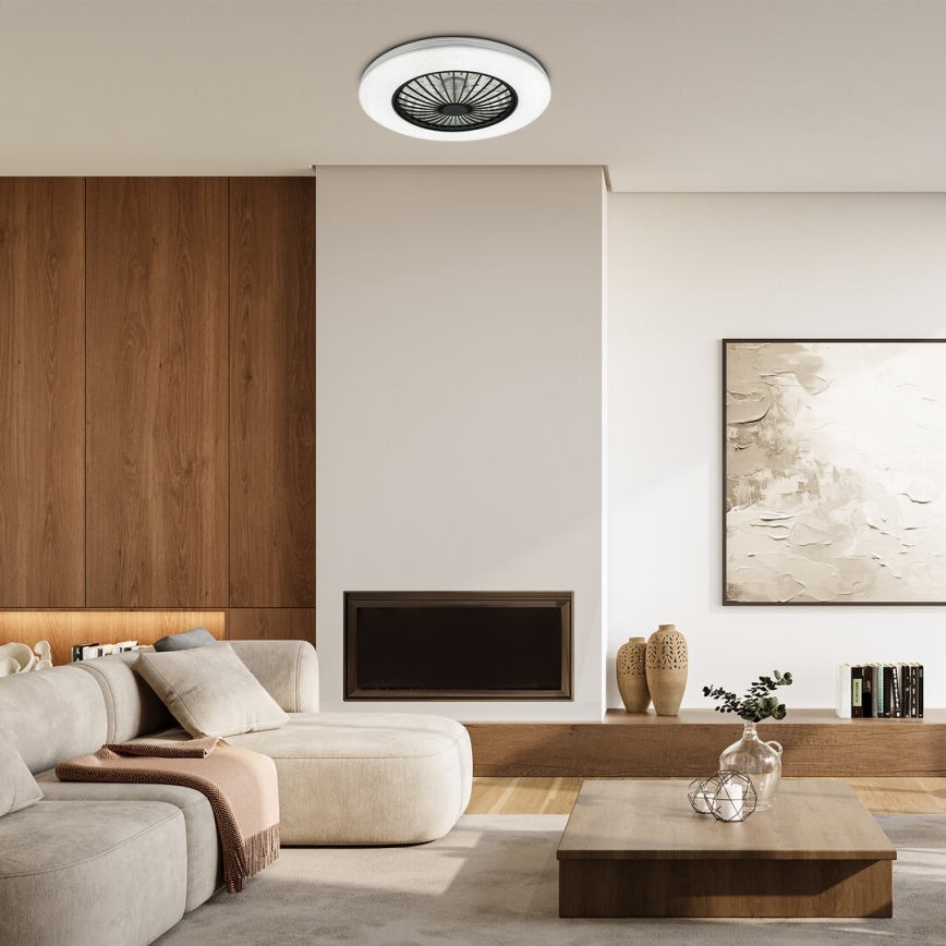 Rabalux - LED Ściemniany plafon z wentylatorem LED/48W/230V 3000-6500K + zdalne sterowanie