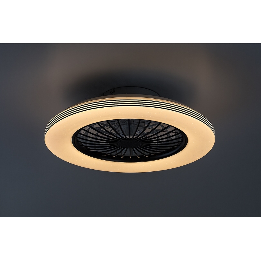Rabalux - LED Ściemniany plafon z wentylatorem LED/48W/230V 3000-6500K + zdalne sterowanie
