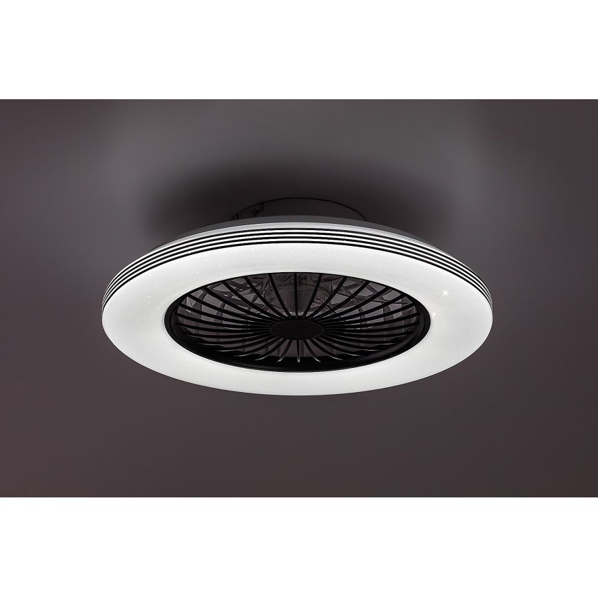 Rabalux - LED Ściemniany plafon z wentylatorem LED/48W/230V 3000-6500K + zdalne sterowanie