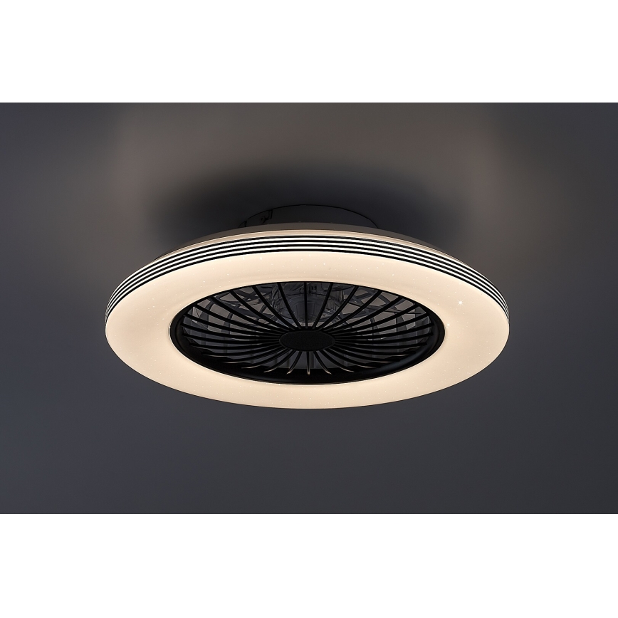 Rabalux - LED Ściemniany plafon z wentylatorem LED/48W/230V 3000-6500K + zdalne sterowanie