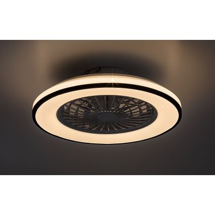 Rabalux - LED Ściemniany plafon z wentylatorem LED/48W/230V 3000-6500K + zdalne sterowanie