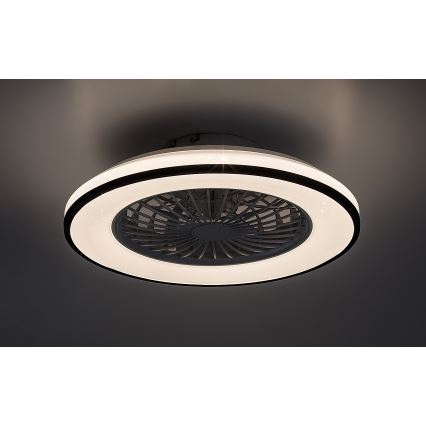 Rabalux - LED Ściemniany plafon z wentylatorem LED/48W/230V 3000-6500K + zdalne sterowanie