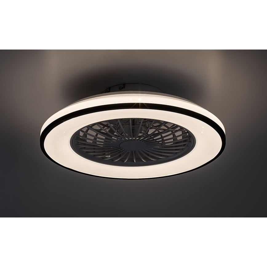 Rabalux - LED Ściemniany plafon z wentylatorem LED/48W/230V 3000-6500K + zdalne sterowanie