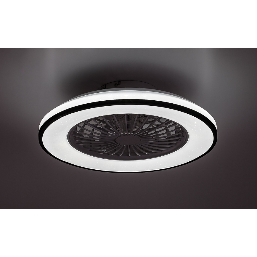 Rabalux - LED Ściemniany plafon z wentylatorem LED/48W/230V 3000-6500K + zdalne sterowanie