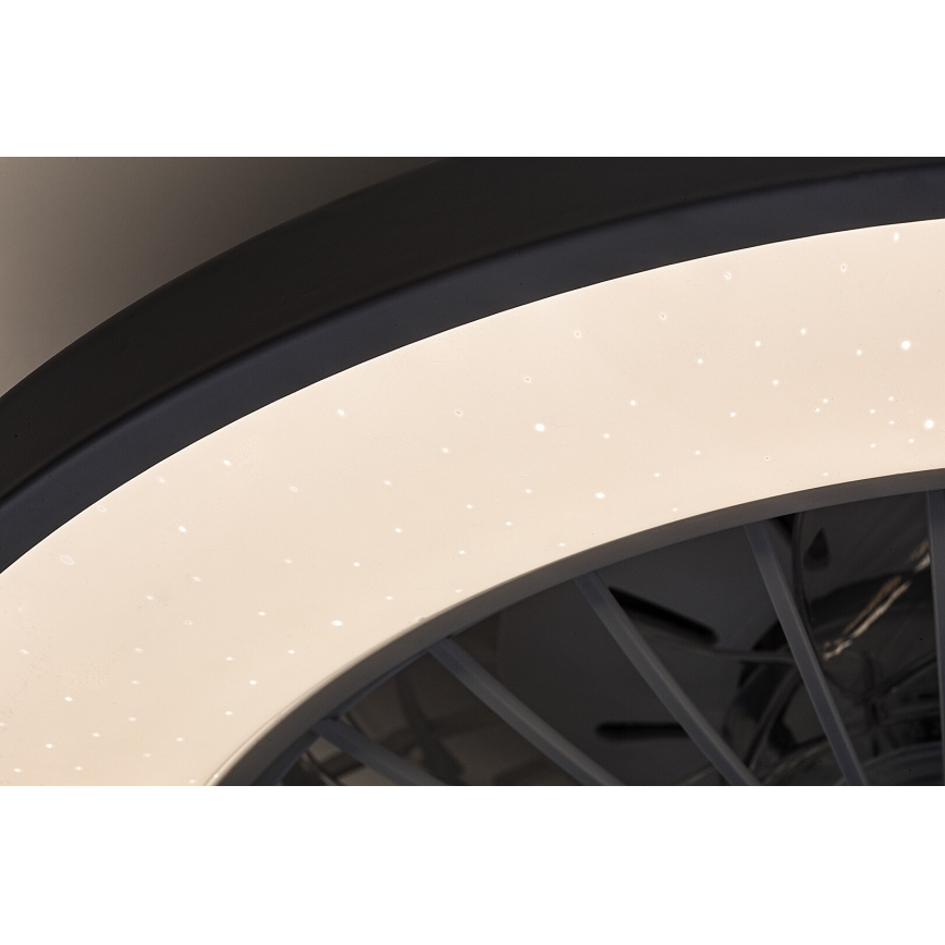 Rabalux - LED regulowane oświetlenie sufitowe z wentylatorem LED/48W/230V 3000-6500K + pilot zdalnego sterowania