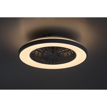 Rabalux - LED Ściemniany plafon z wentylatorem LED/48W/230V 3000-6500K + zdalne sterowanie