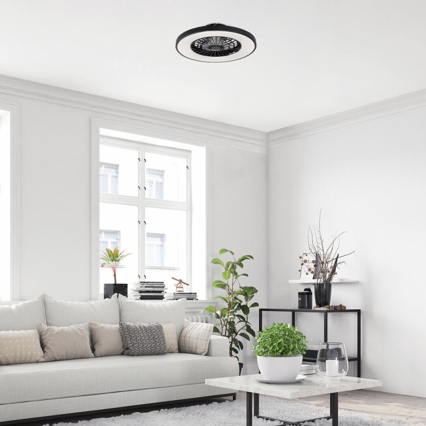 Rabalux - LED Ściemniany plafon z wentylatorem LED/72W/230V 3000-6500K + zdalne sterowanie