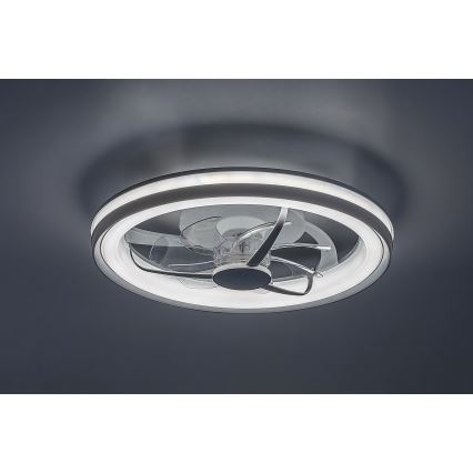 Rabalux - LED Ściemniany plafon z wentylatorem LED/40W/230V 3000/4000/6000K Wi-Fi + pilot zdalnego sterowania