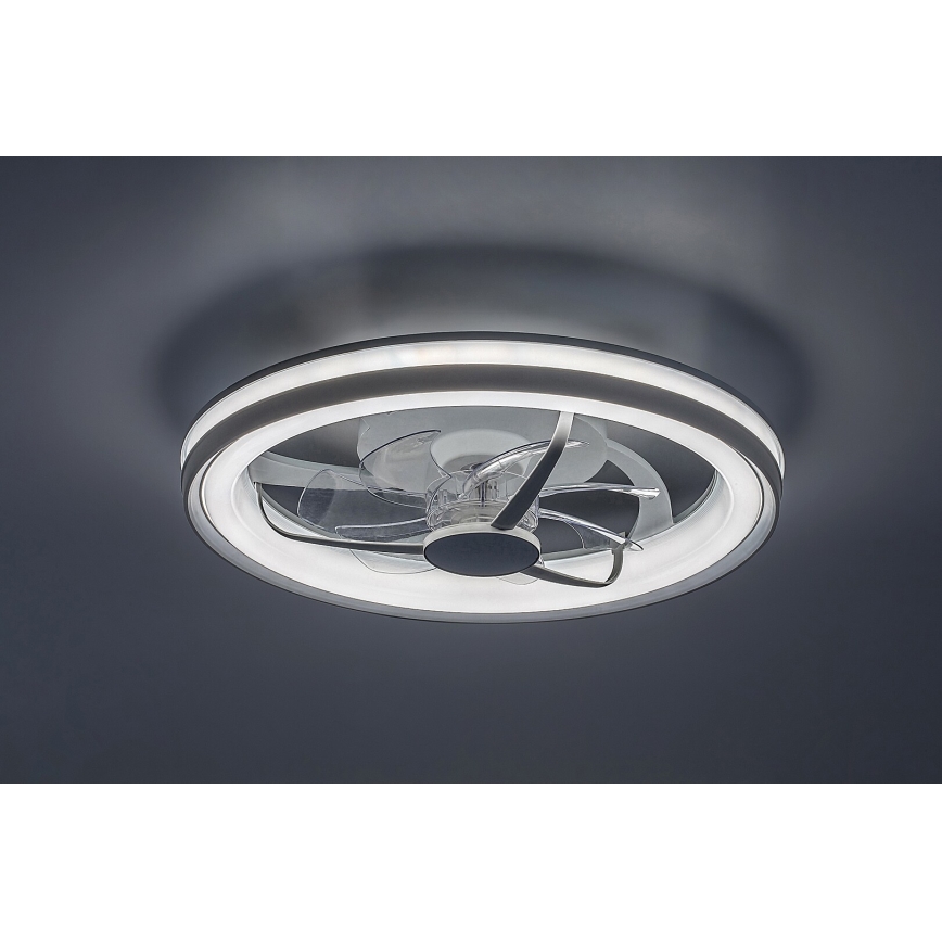 Rabalux - LED Ściemniany plafon z wentylatorem LED/40W/230V 3000/4000/6000K Wi-Fi + pilot zdalnego sterowania