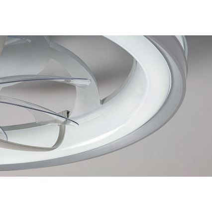 Rabalux - LED Ściemniany plafon z wentylatorem LED/40W/230V 3000/4000/6000K Wi-Fi + pilot zdalnego sterowania