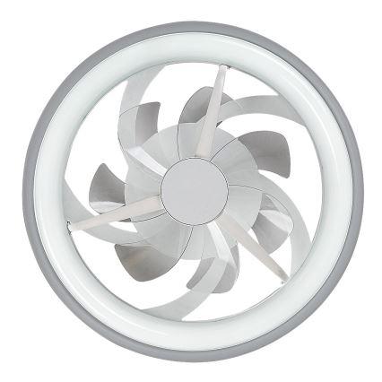 Rabalux - LED Ściemniany plafon z wentylatorem LED/40W/230V 3000/4000/6000K Wi-Fi + pilot zdalnego sterowania