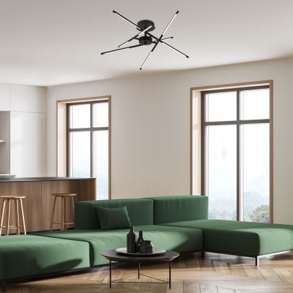 Rabalux - LED Żyrandol natynkowy LED/40W/230V 3000K czarny