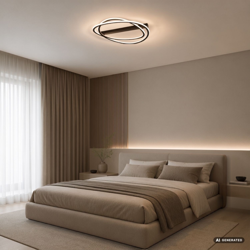 Rabalux - ściemnialna lampa sufitowa LED/75W/230V 3000-6500K + pilot zdalnego sterowania