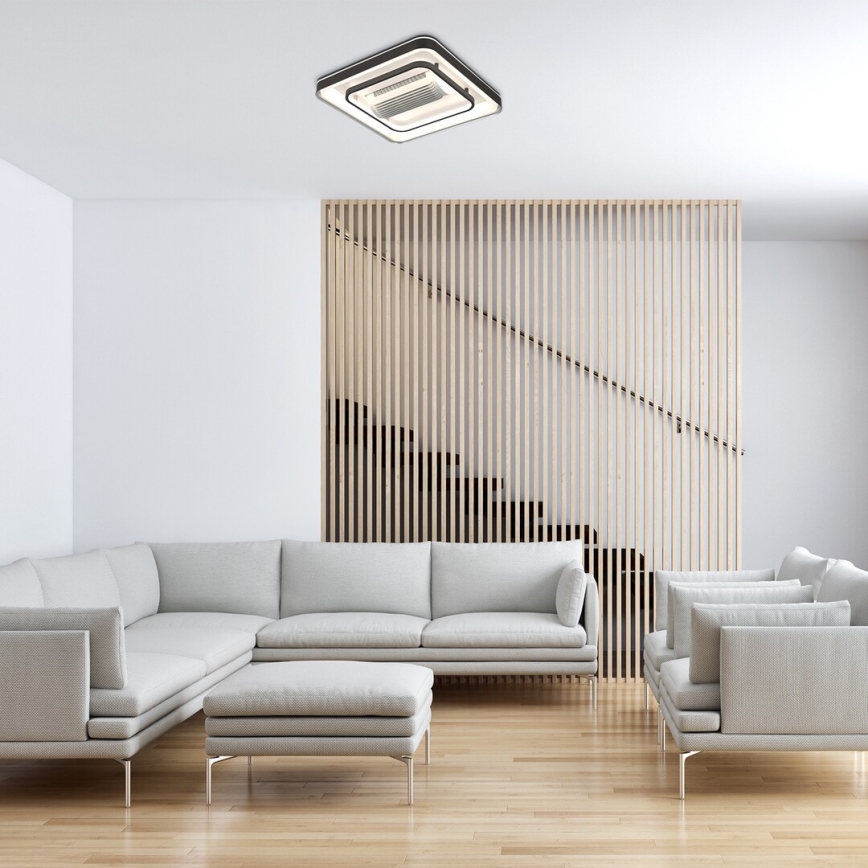 Rabalux - LED Ściemniany plafon z wentylatorem LED/50W/230V 3000/4000/6000K Wi-Fi + pilot zdalnego sterowania