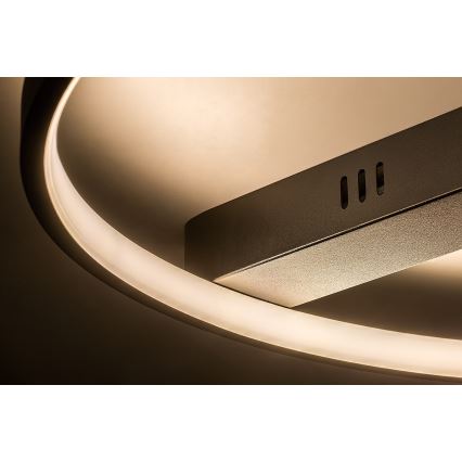 Rabalux - Lampa sufitowa LED/45W/230V 3000K 50x55 cm czarna