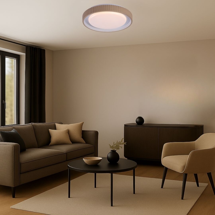 Rabalux - LED ściemnialna oprawa sufitowa LED/48W/230V 3000-6500K śr. 49,5 cm + zdalne sterowanie