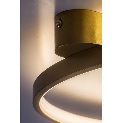 Rabalux - lampa sufitowa LED 45 W, 230 V, 3000 K, 50 x 55 cm, złota