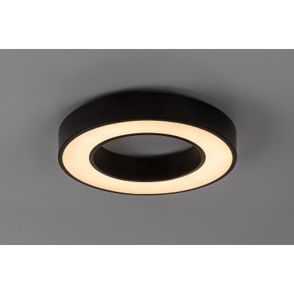 Rabalux - Plafon LED/24W/230V 3000/4000/6500K śr. 40 cm czarny