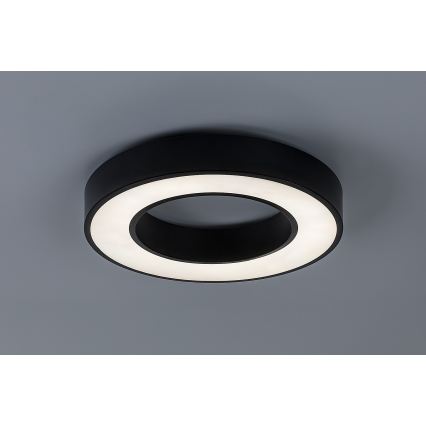Rabalux - Plafon LED/24W/230V 3000/4000/6500K śr. 40 cm czarny