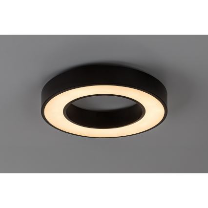 Rabalux - ściemnialna oprawa sufitowa LED/45W/230V 3000-6500K śr. 60 cm czarna + pilot zdalnego sterowania