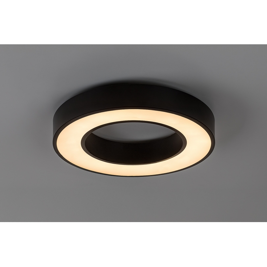Rabalux - ściemnialna oprawa sufitowa LED/45W/230V 3000-6500K śr. 60 cm czarna + pilot zdalnego sterowania