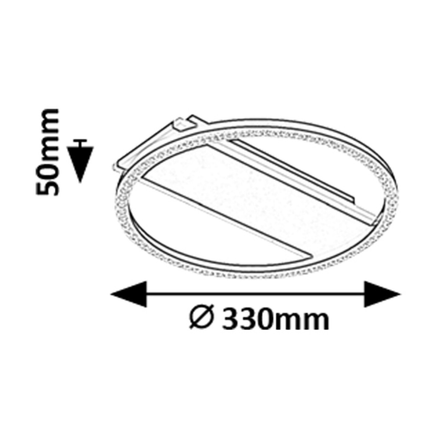 Rabalux - LED Plafon LED/24W/230V 3000K