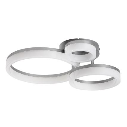 Rabalux - LED Lampa sufitowa LED/24W/230V 3000/4000/6500K 38x51 cm matowy chrom