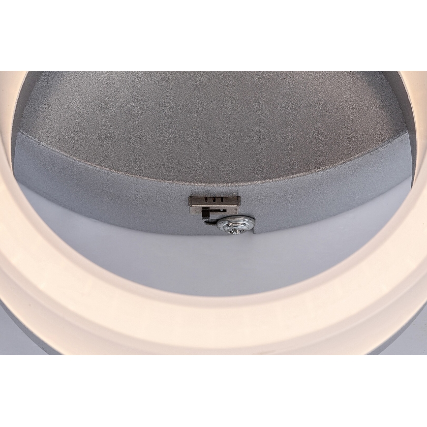 Rabalux - LED Lampa sufitowa LED/24W/230V 3000/4000/6500K 38x51 cm matowy chrom