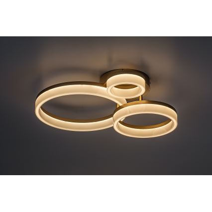 Rabalux - LED Plafon LED/24W/230V 3000/4000/6500K złoty