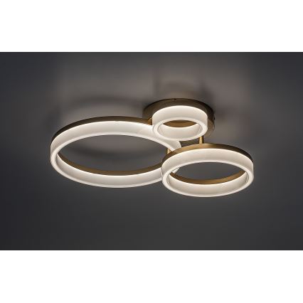 Rabalux - LED Plafon LED/24W/230V 3000/4000/6500K złoty