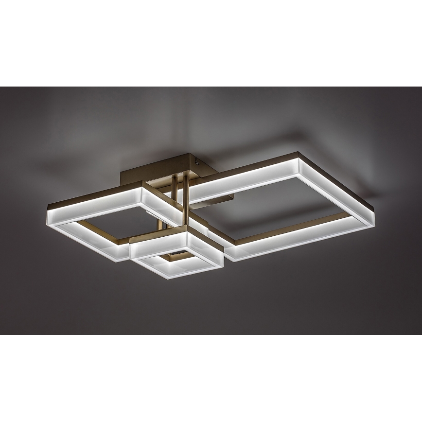 Rabalux - LED Plafon LED/22W/230V 3000/4000/6500K złoty
