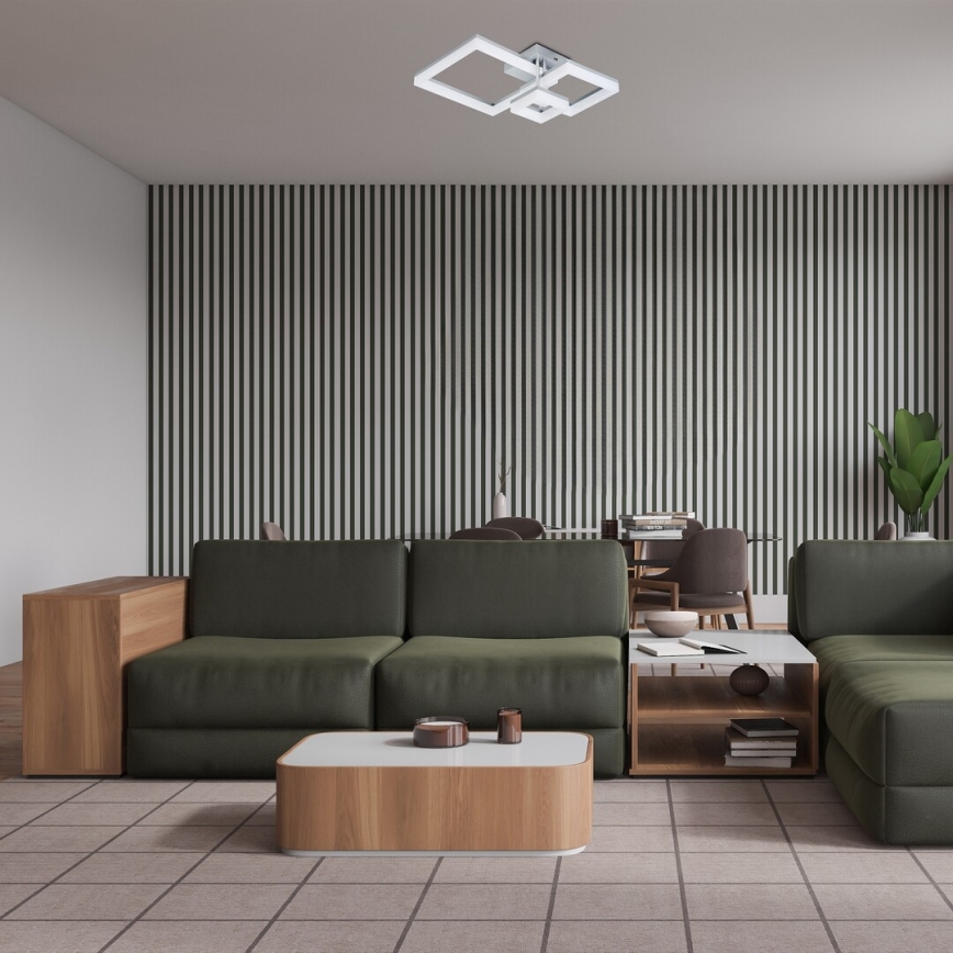 Rabalux - LED Plafon LED/22W/230V 3000/4000/6500K matowy chrom