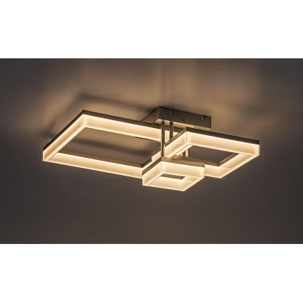 Rabalux - LED Plafon LED/22W/230V 3000/4000/6500K matowy chrom