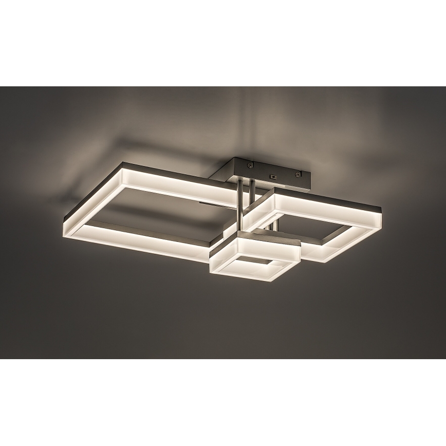Rabalux - LED Plafon LED/22W/230V 3000/4000/6500K matowy chrom
