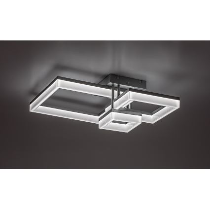 Rabalux - LED Plafon LED/22W/230V 3000/4000/6500K matowy chrom