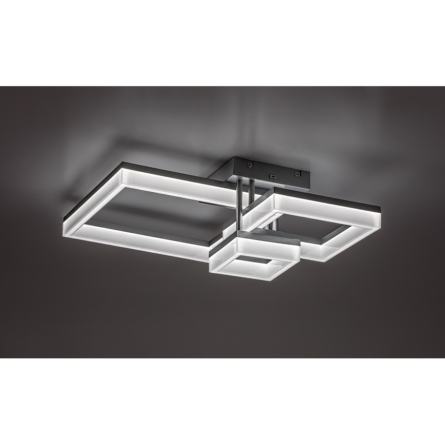 Rabalux - LED Plafon LED/22W/230V 3000/4000/6500K matowy chrom