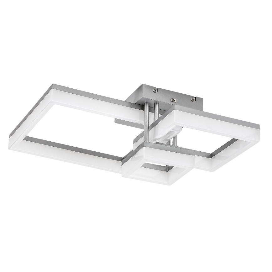Rabalux - LED Plafon LED/22W/230V 3000/4000/6500K matowy chrom