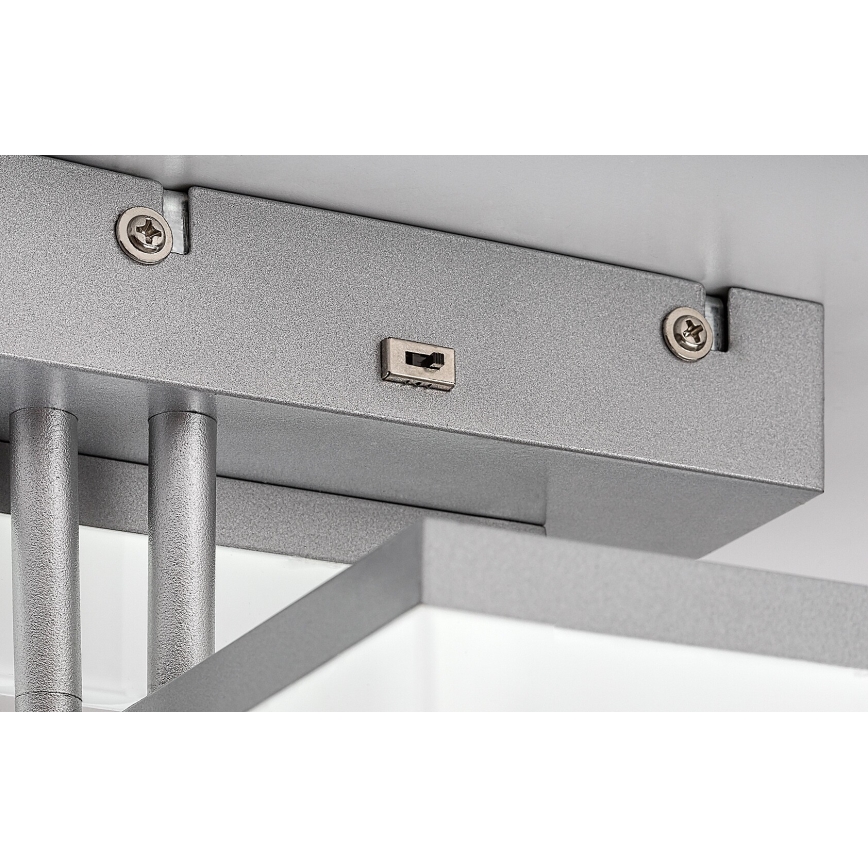 Rabalux - LED Plafon LED/22W/230V 3000/4000/6500K matowy chrom