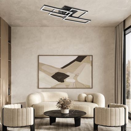 Rabalux - Ściemnialna lampa sufitowa LED/40W/230V 3000-6500K 35x70 cm + zdalne sterowanie