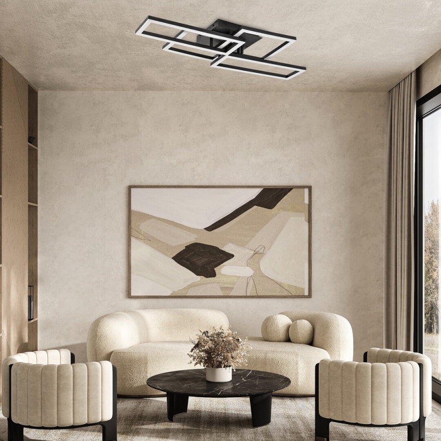 Rabalux - Ściemnialna lampa sufitowa LED/40W/230V 3000-6500K 35x70 cm + zdalne sterowanie