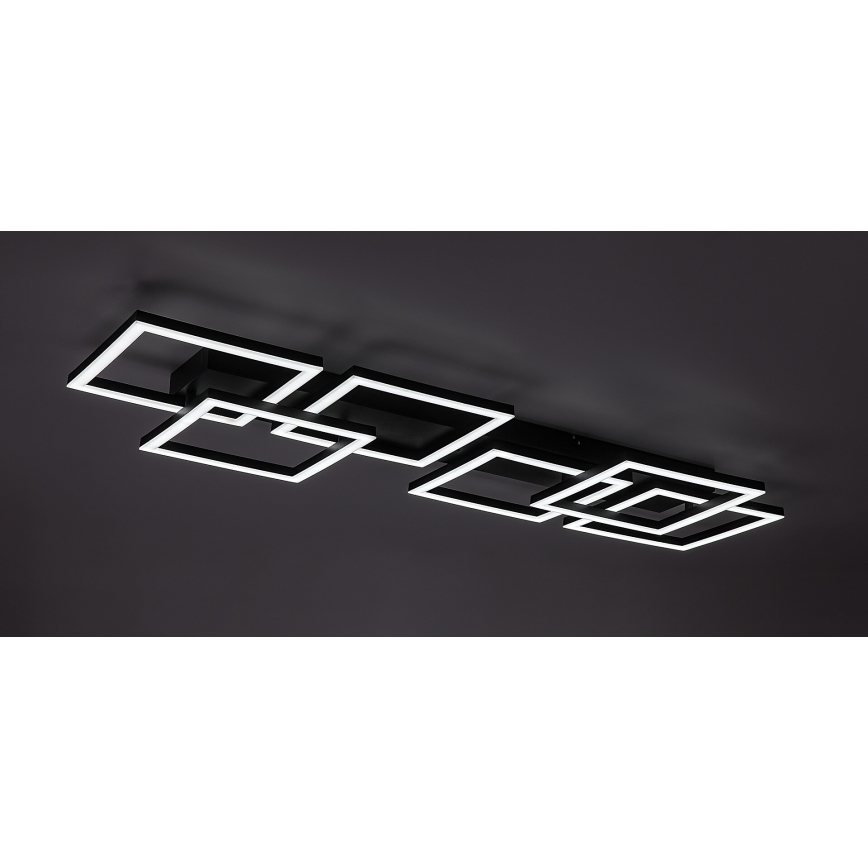 Rabalux - ściemnialna oprawa sufitowa LED/40W/230V 3000-6500K 33x100 cm czarna + pilot