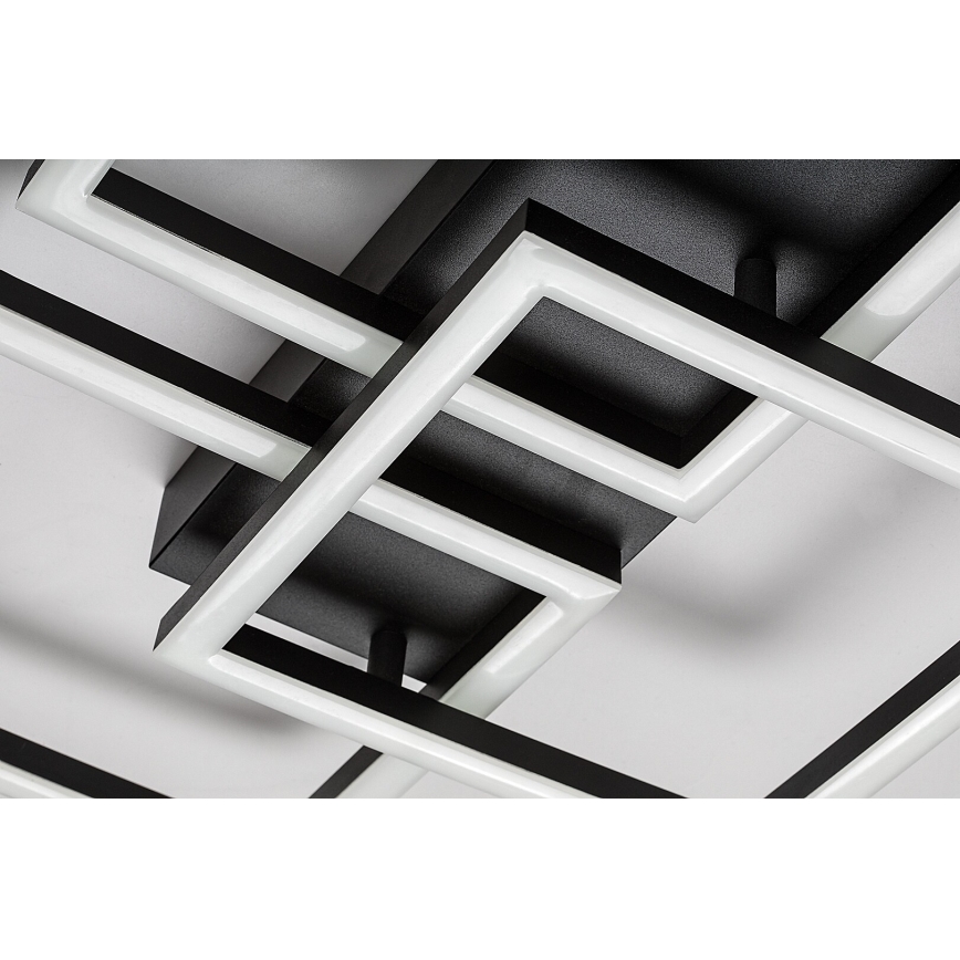 Rabalux - ściemnialna oprawa sufitowa LED/40W/230V 3000-6500K 33x100 cm czarna + pilot
