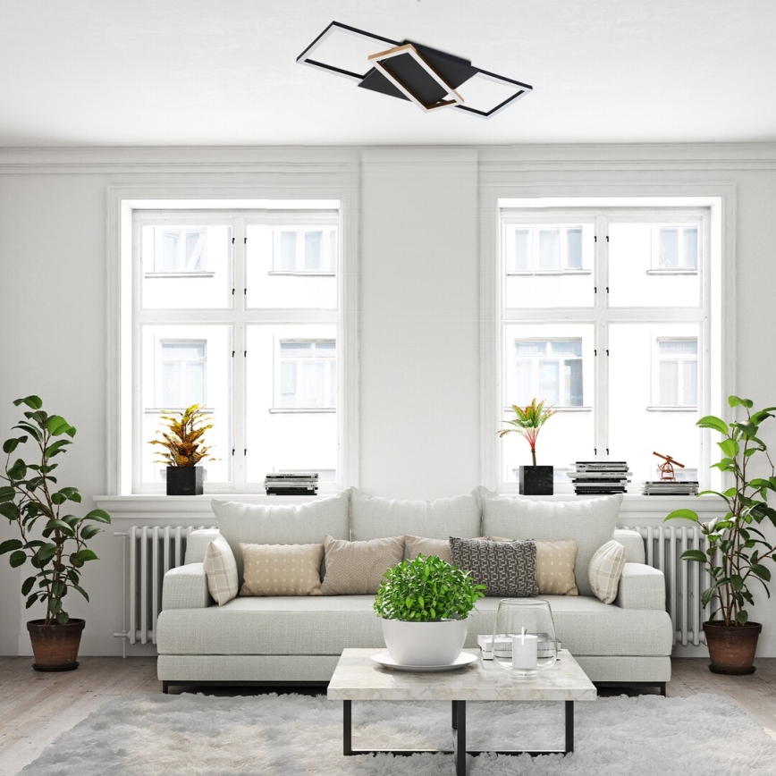 Rabalux - Ściemialna oprawa sufitowa LED/40W/230V 3000-6500K 29x66 cm + pilot zdalnego sterowania