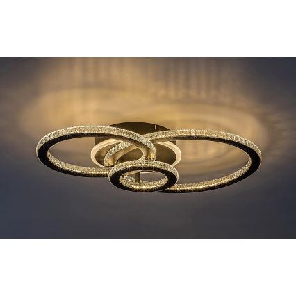 Rabalux - Ściemnialna oprawa sufitowa LED/40W/230V 3000-6500K + pilot zdalnego sterowania 35x52 cm