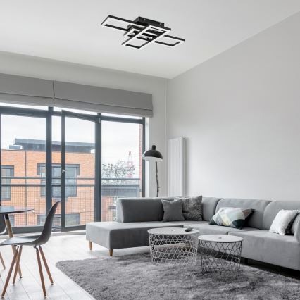 Rabalux - Ściemnialna oprawa sufitowa LED/40W/230V 3000-6500K + pilot zdalnego sterowania 35x50 cm