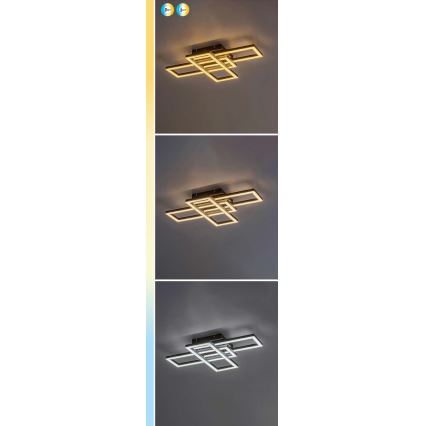 Rabalux - Ściemnialna oprawa sufitowa LED/40W/230V 3000-6500K + pilot zdalnego sterowania 35x50 cm