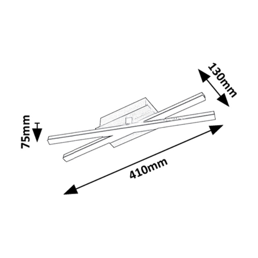 Rabalux - LED Plafon LED/16W/230V 4000K