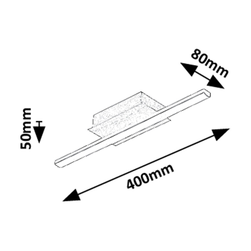 Rabalux - Plafon LED/8W/230V 4000K 8x40 cm